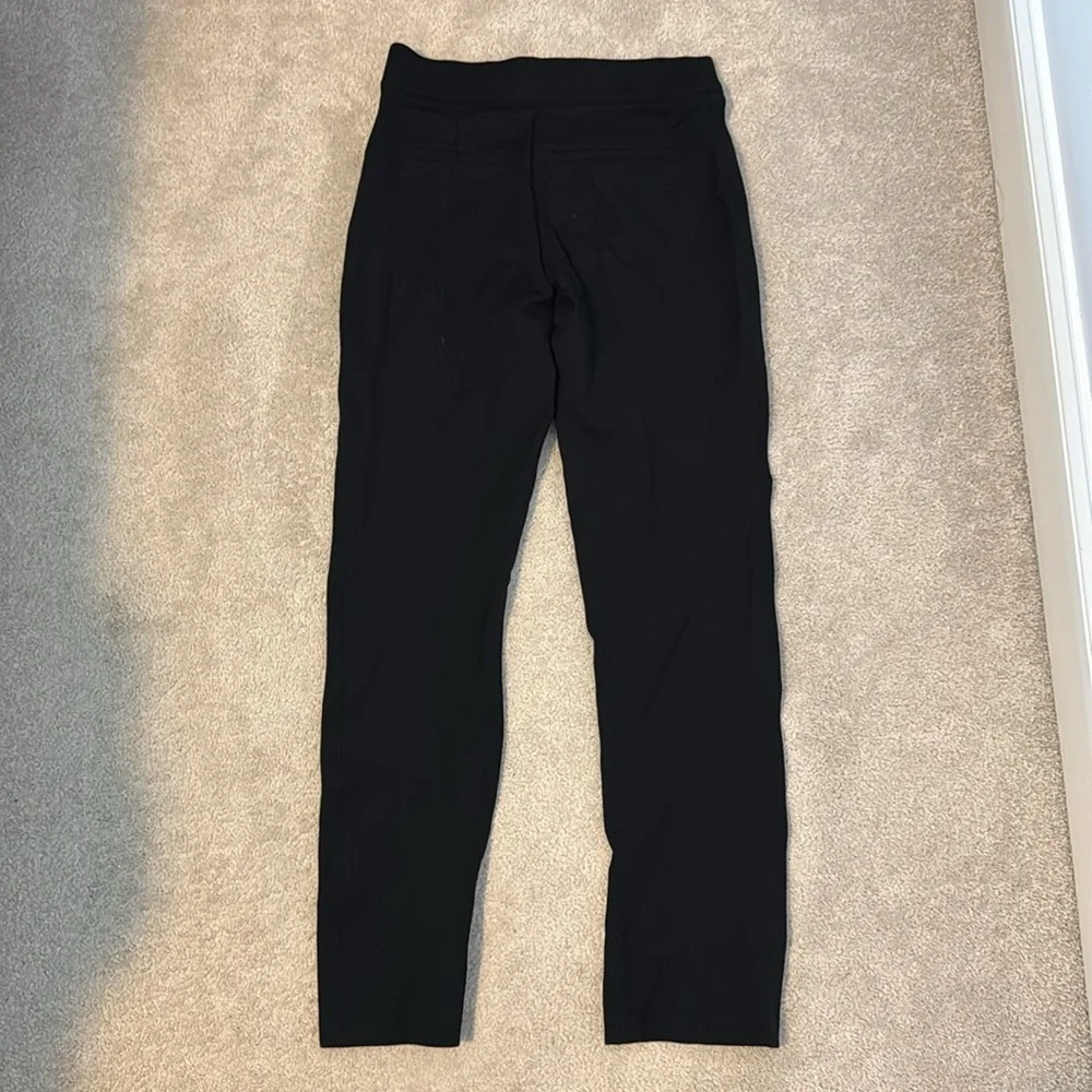 Spanx M black ponte slim straight pull on pants ๐ - Picture 5 of 8